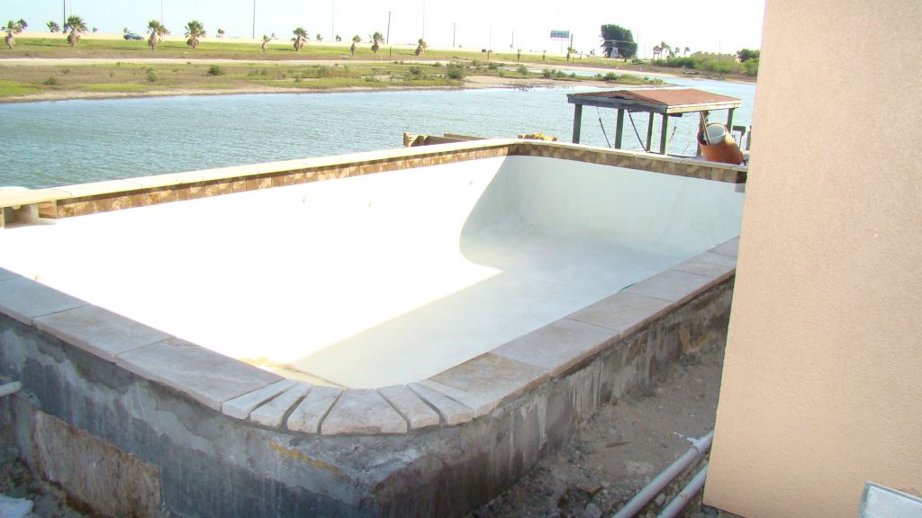 NEW NATURAL STONE COPING and EARTH TONE TILE